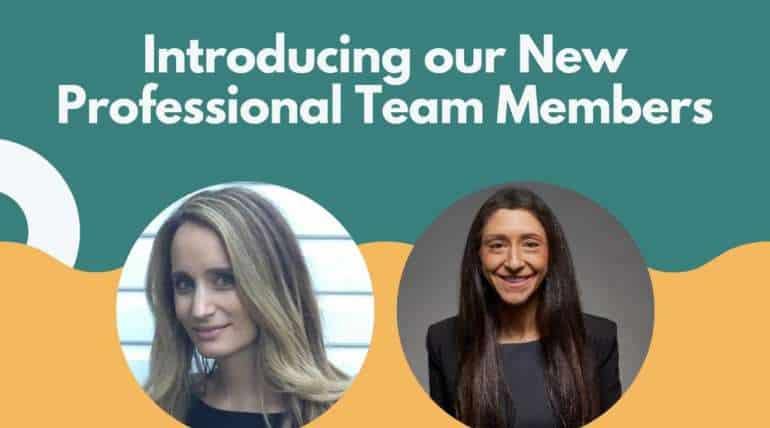 WELCOME TO OUR NEW AJFN TEAM MEMBERS
