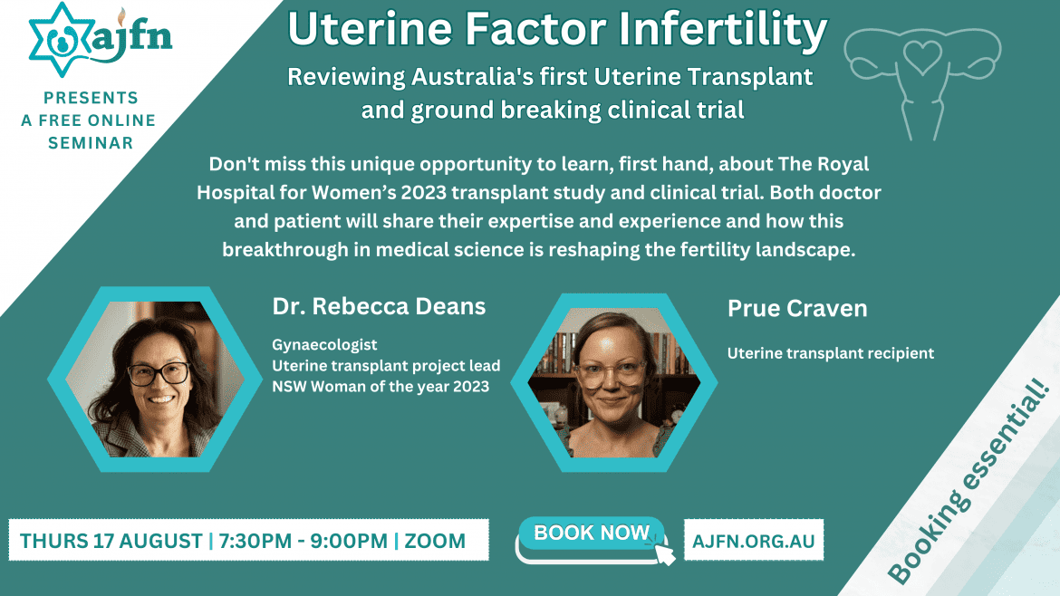 Uterine Factor Infertility – Reviewing Australia’s first Uterine Transplant